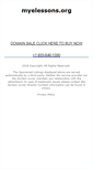 Mobile Screenshot of myelessons.org